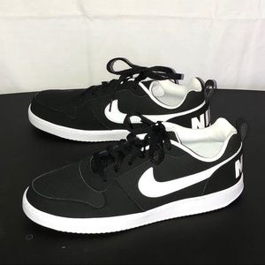 Nike Shoes Nike Court Borough Low Shoes Black White Men 15 Poshmark